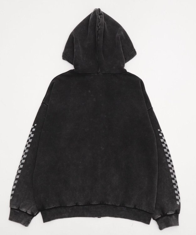 WEGO 【ユニセックス着用ITEM/MLサイズ展開】パウダーブリーチグラフィックZIPパーカー 柄2