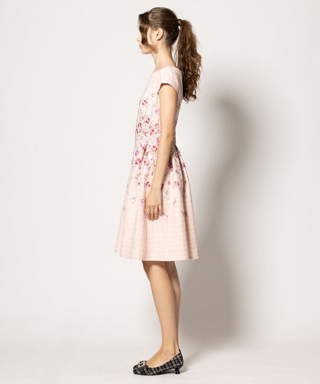 TOCCA 【キャンセル分販売！洗える】MOSS ROSE WORLD ドレス ピンク系