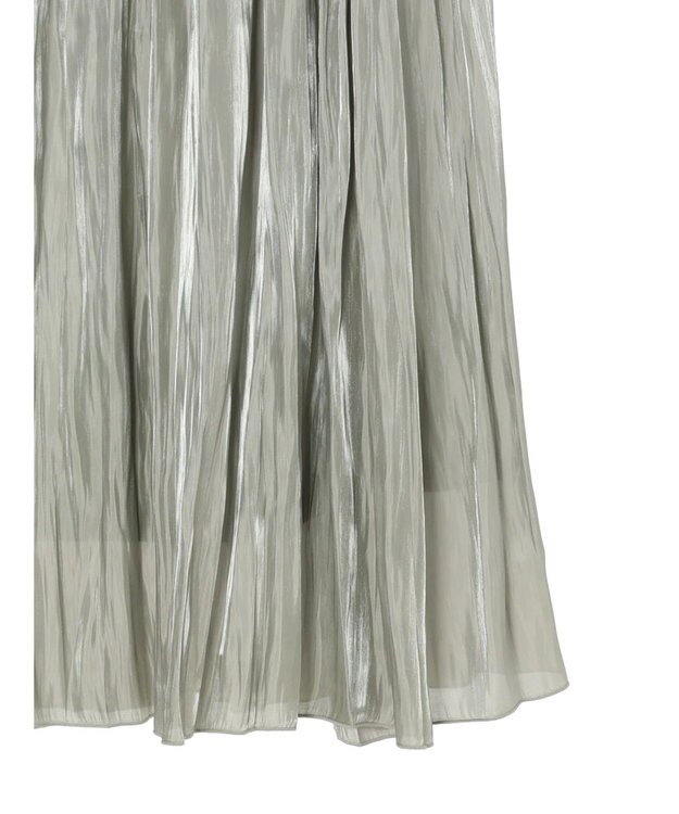 earth music&ecology シャイニーギャザースカート Mint