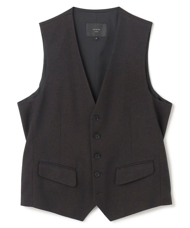 JOSEPH HOMME 【LEON 掲載】ウーステッドモックロディ ジレ キャメル系