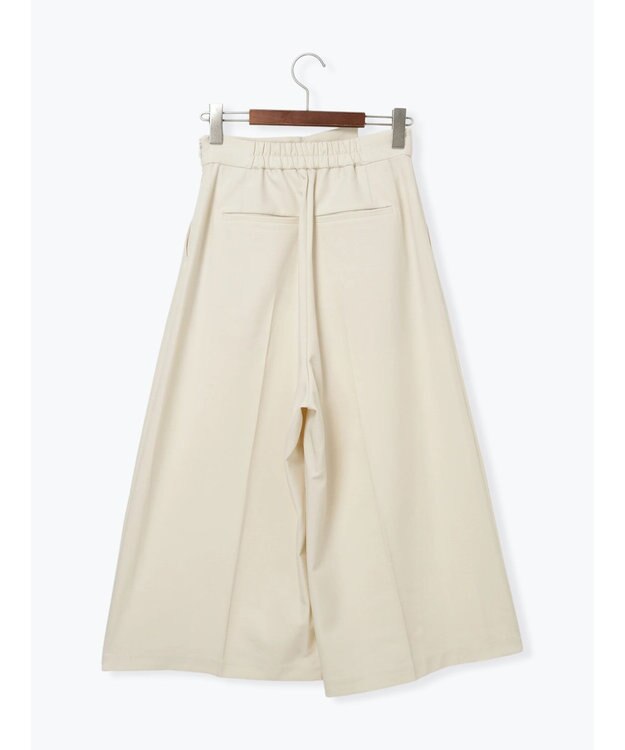 Te chichi アシメクロップドパンツ オフホワイト