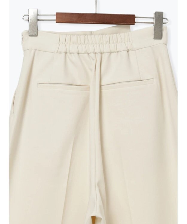Te chichi アシメクロップドパンツ オフホワイト