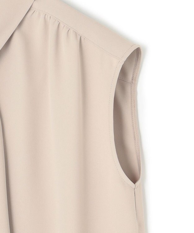 BEIGE， 【WEB＆一部店舗限定】ZEKOLVA / ボウタイブラウス Taupe