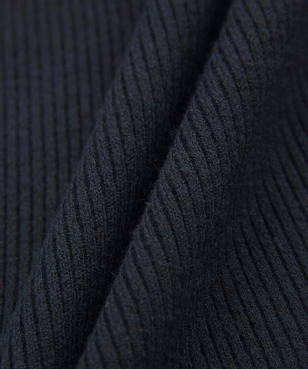 AMERICAN HOLIC バイパチ袖配色リブプルオーバー Dark Navy