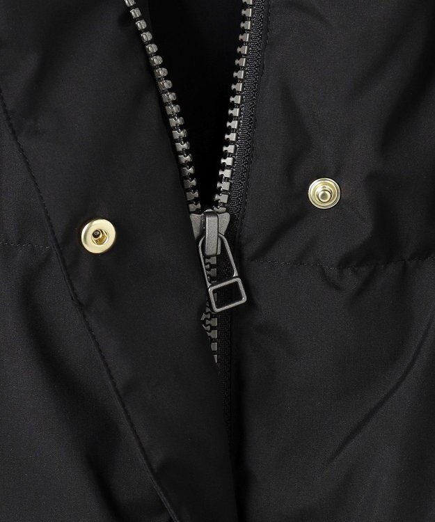 J.PRESS LADIES S 【洗える】タフタダウン ショート丈 コート ブラック系