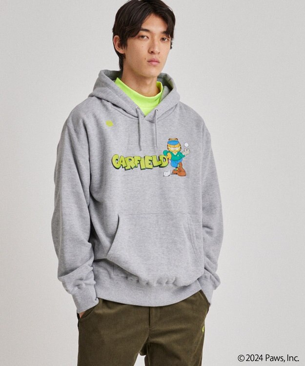 PW CIRCULUS 【MEN】Garfield フーディー グレー系