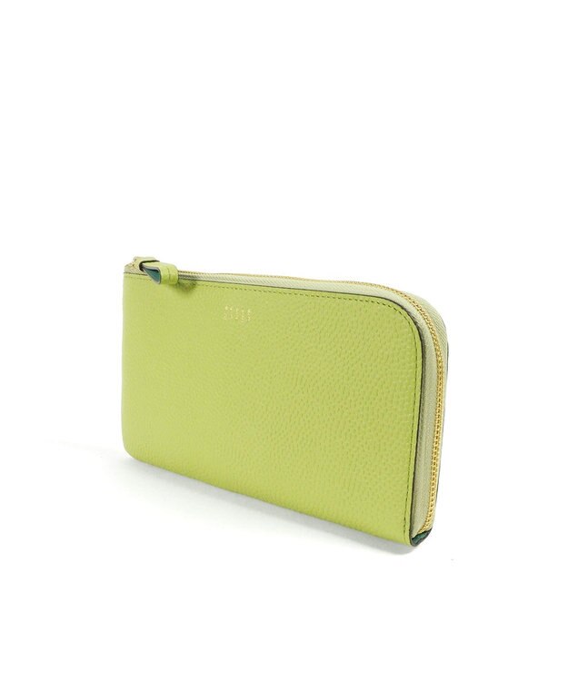 PELLE BORSA 短い長財布 Fine Goods フィーネグッズ 5443 レタスグリーン