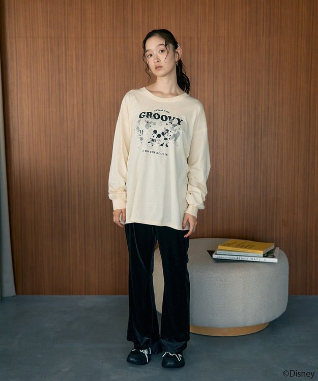 earth music&ecology Ｐｌｕｔｏ／レトロアートロンＴＥＥ Cream