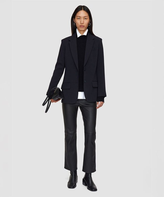 JOSEPH 【FOUNDATIONS】JACKIE　コンフォートキャディー　シングルブレストジャケット Black