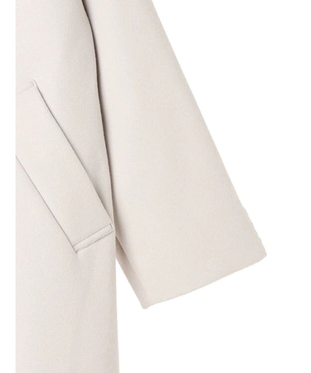 AMERICAN HOLIC 中空ＦＩＢＥＲドロップショルダーチェスターコート Light Gray