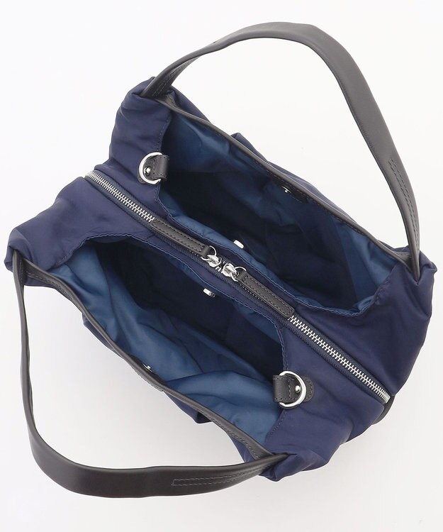 Y'SACCS シワナイロン2WAYトートバッグ SSサイズ ネイビー