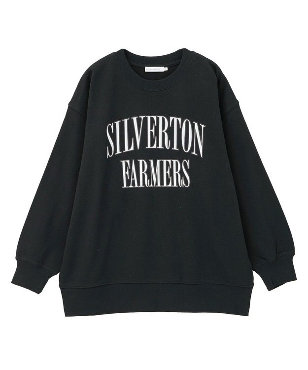 AMERICAN HOLIC アソートカレッジロゴ裏毛プルオーバー Black