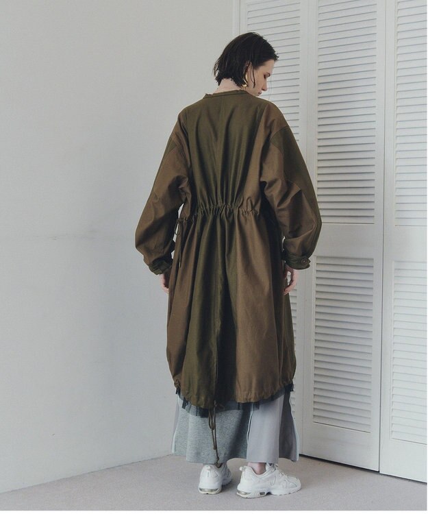 YECCA VECCA 【リバーシブル】2wayミリタリーコート Khaki