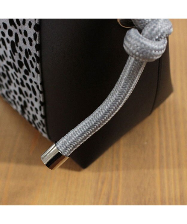 ROOTOTE 0657【直営店限定:ミニショルダー】ベビールー.ファット-ロープ-A 03：ブラック