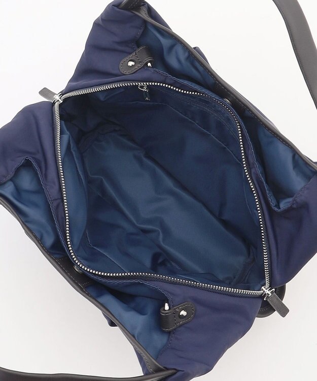 Y'SACCS シワナイロン2WAYトートバッグ SSサイズ ネイビー