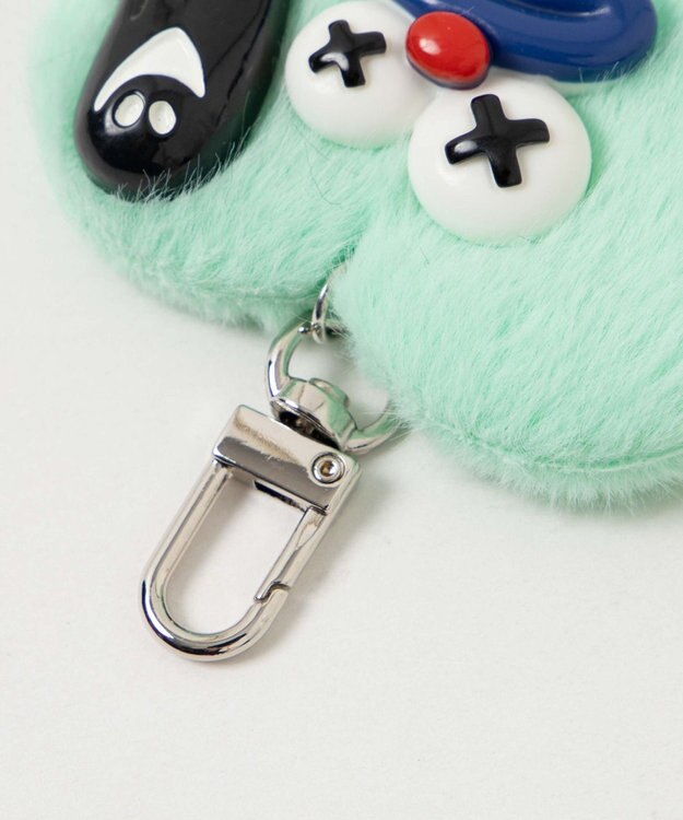 WEGO ミニハートピエロモンスターぬいぐるみキーホルダー グリーンその他