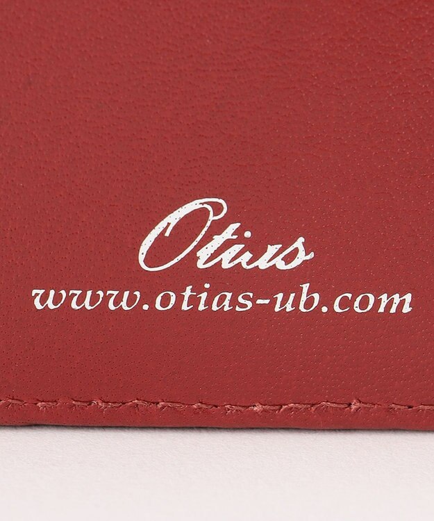 UNBILLION Otias バッファローレザーカードウォレット レッド