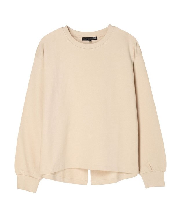Green Parks ・ＳＵＧＡＲ　ＳＰＯＯＮ　バックスリットウラケスウェット Light Beige