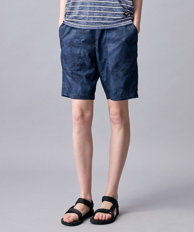 JOSEPH ABBOUD MOUNTAIN 【ストレッチ/軽量/ECO撥水】エンボスストレッチ ショーツ ネイビー系5