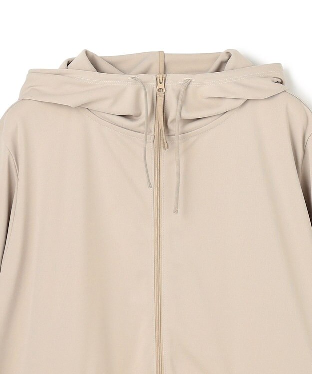 UNFILO ラッシュガード ペプラムフーディ ベージュ