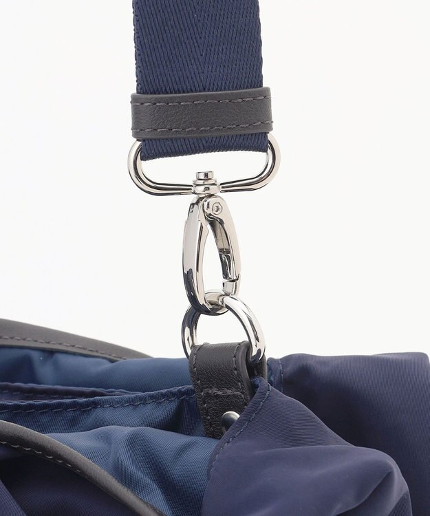 Y'SACCS シワナイロン2WAYトートバッグ SSサイズ ネイビー