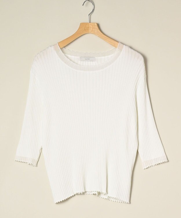 ONWARD Reuse Park 【any FAM】ニット春夏 オフホワイト