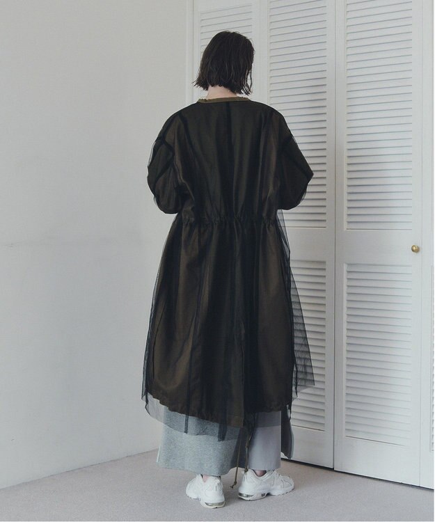 YECCA VECCA 【リバーシブル】2wayミリタリーコート Khaki