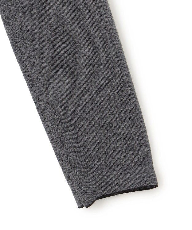 ICB 【洗える】エクストラファインメリノ カーディガン ミディアムグレー系