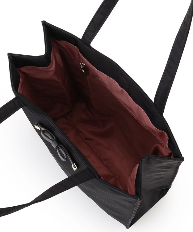 TOCCA 【A4サイズ対応・一部カラー撥水】TINY RIBBON SUBBAG サブバッグ ブラック系
