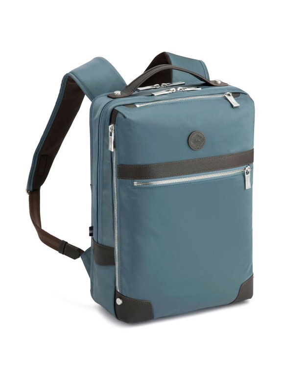 ACE BAGS & LUGGAGE Orobianco ソロペルテ リュックサック A4サイズ 13.3inchPC収納 13L 780g 2気室 92967 オロビアンコ シーブルー