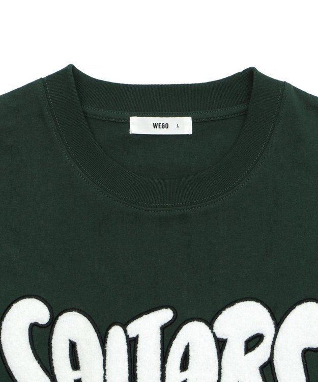 WEGO 【ユニセックス着用アイテム/MLサイズ展開】サガラワッペンロゴBIG　T（SS） ダークグリーン
