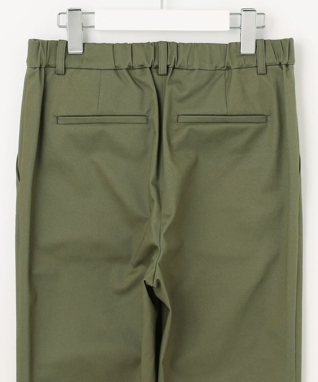 J.PRESS LADIES 20チノストレッチ テーパード パンツ カーキ系