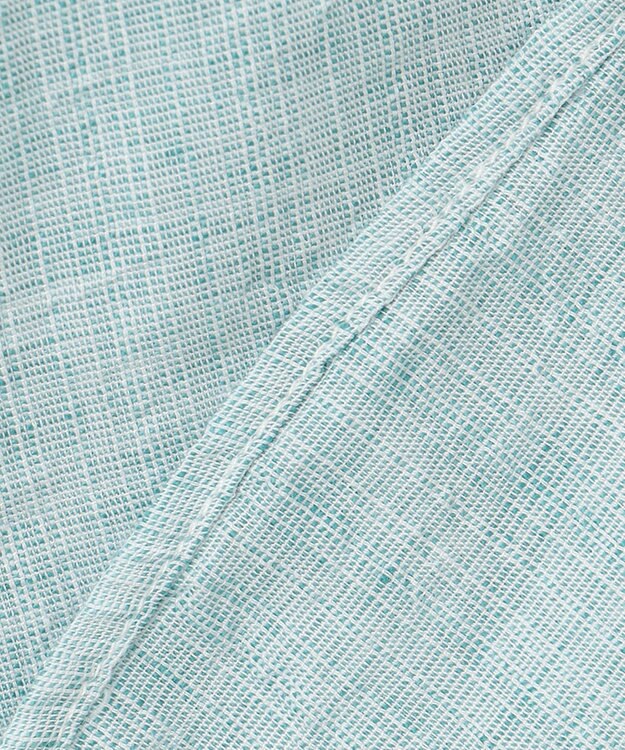 JOSEPH ABBOUD 【キングサイズ・カラー豊富/サステイナブル】リヨセルリネンサッカーシャツ グリーン系