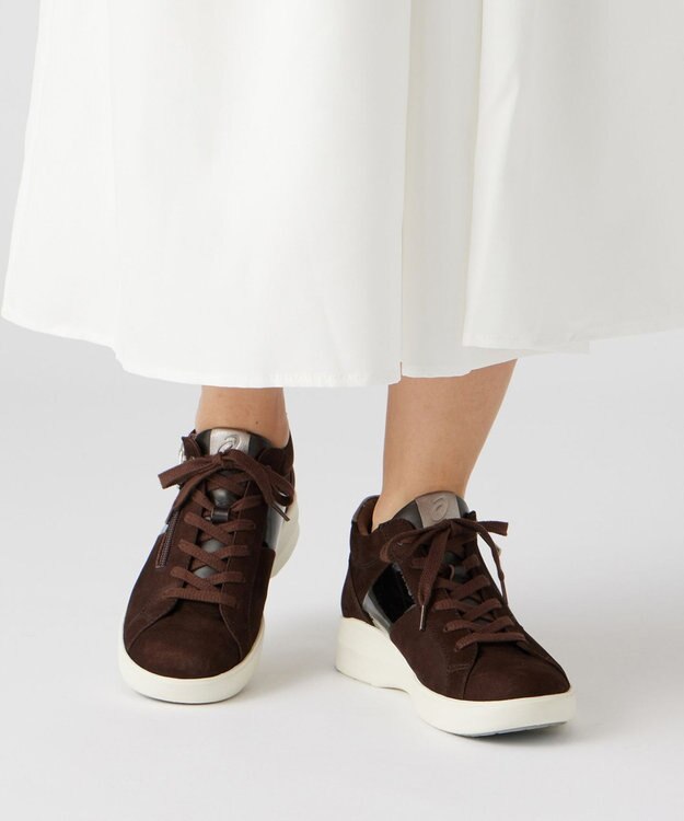 ASICS WALKING ペダラ レディース 2E ブラウン系