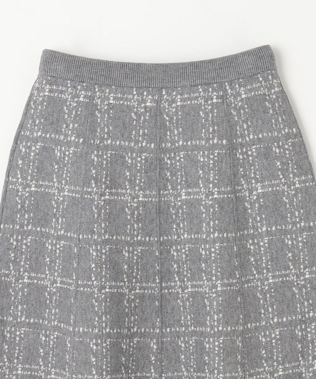 ANY ニットセットアップ グレー×オフ