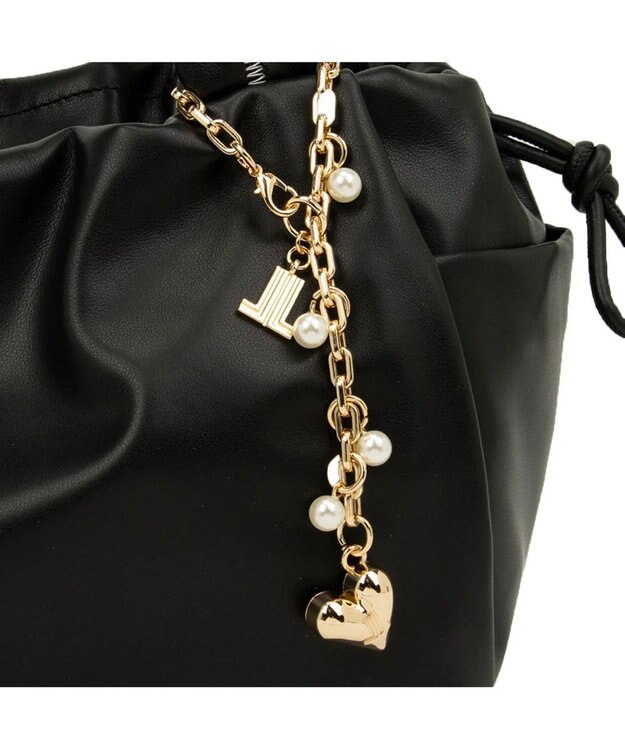 LANVIN en Bleu スフレ ハンドバッグ ブラック