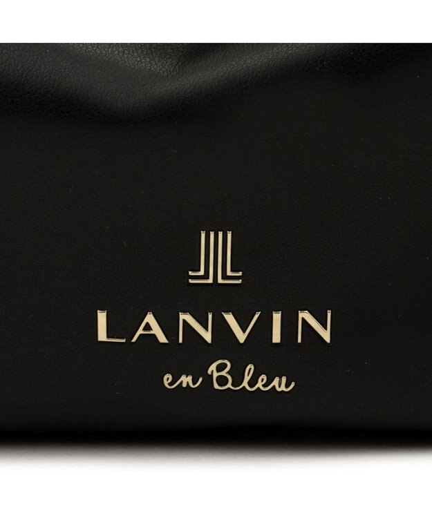 LANVIN en Bleu スフレ ハンドバッグ ブラック