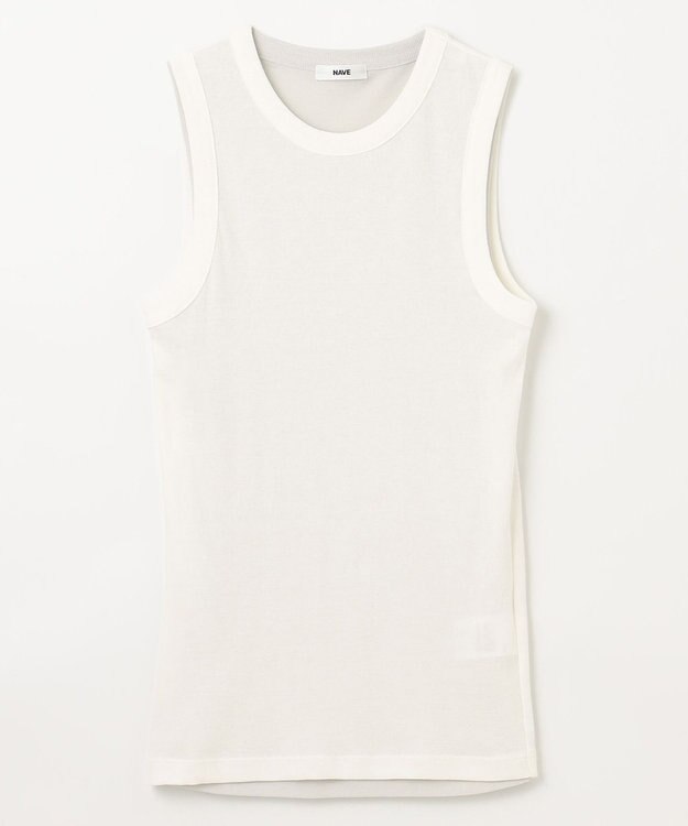 NAVE 【Nave・otona MUSE別注/洗える】レイヤードカットソー 2枚セット ホワイト系