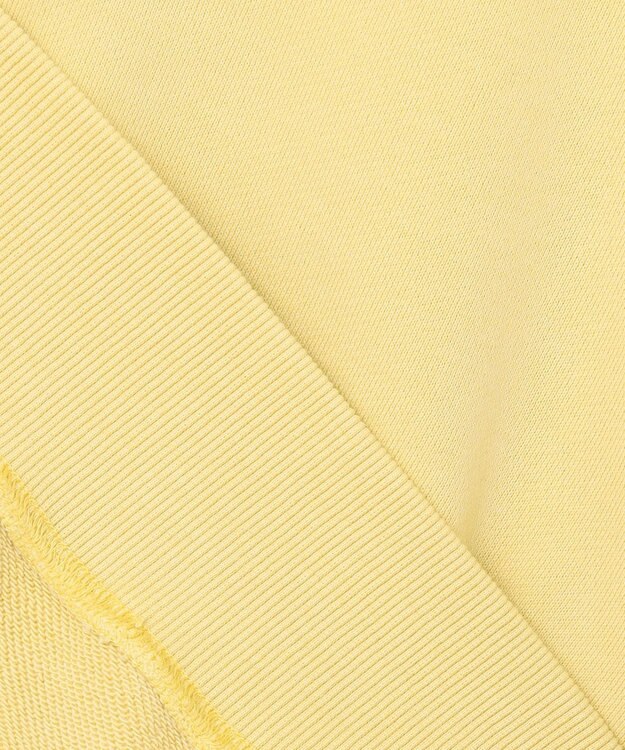 J.PRESS YORK STREET 【UNISEX】ラガータイプラグラン 裏毛トレーナー イエロー系