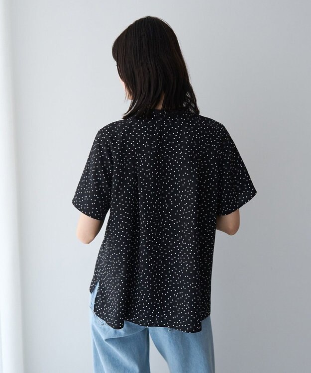 YECCA VECCA フリルデザインブラウス Dot