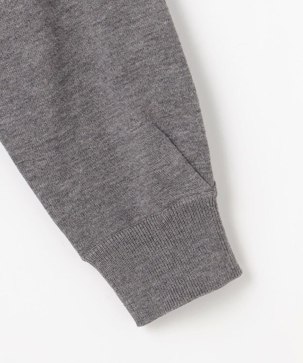 組曲 【加藤ローサさん着用】スキッパーニット ワンピース ライトグレー系