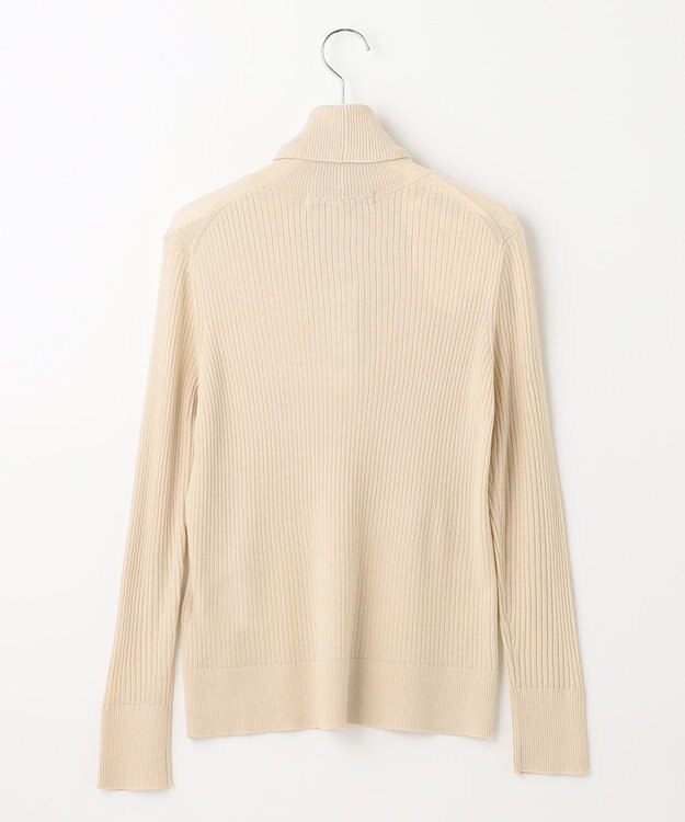 自由区 【洗える】CARIAGGI スーパーエクストラファインメリノ インナーニット ベージュ系