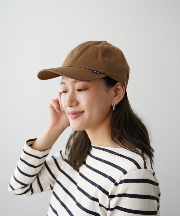 ATRENA 秋コカゲルツイルキャップ ブラウン