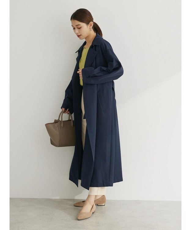 Green Parks ・ＥＬＥＮＣＡＲＥ　ＤＵＥ　コクーンスリーブトレンチコート Beige