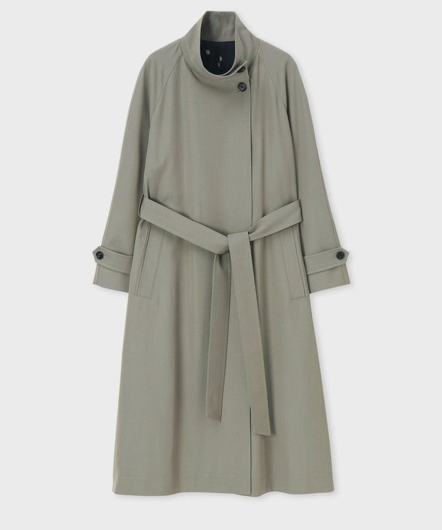 Paul Smith スタンドカラー スプリングコート オリーブ