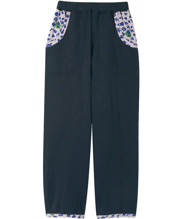 tsumori chisato SLEEP ツモリチサト ボトムス キルトニット素材(本体) あったか 長ズボン ルームウェア レディース UOW432 /ワコール コン