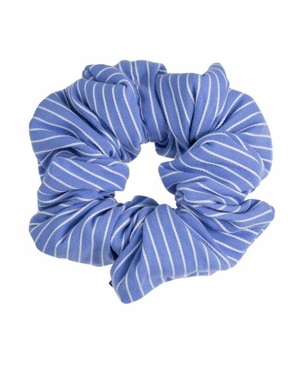 ACCA ストライプシュシュ ライトブルー