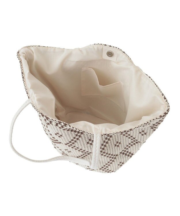 Green Parks ・ダイヤパターントート Brown