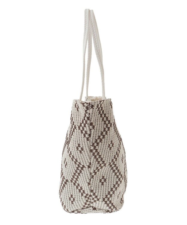 Green Parks ・ダイヤパターントート Brown