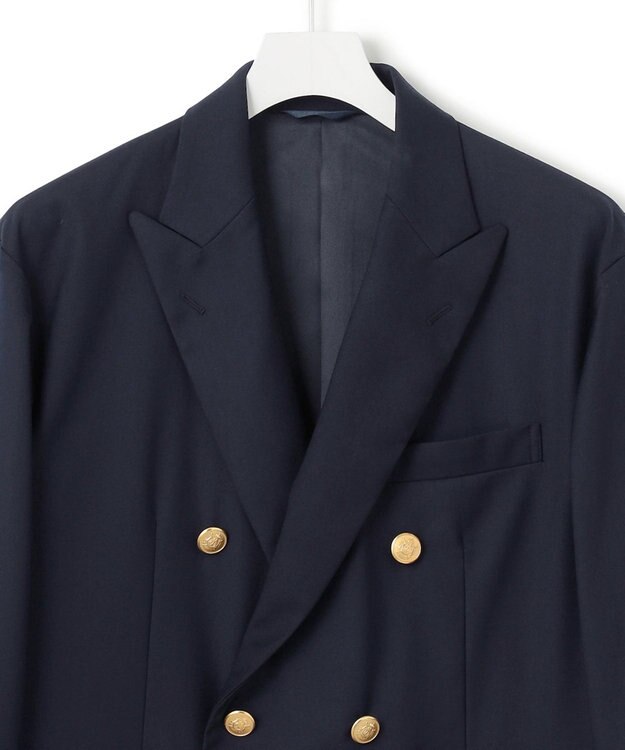 J.PRESS YORK STREET 【UNISEX】ダブルブレザー / 金釦 ネイビー系
